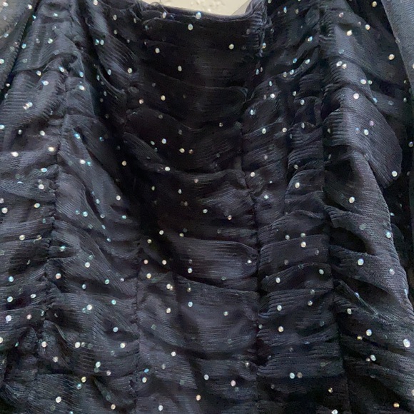 Zara new with tags black sparkly shirt - Picture 9 of 10